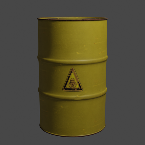 HD Oil Barrel preview image